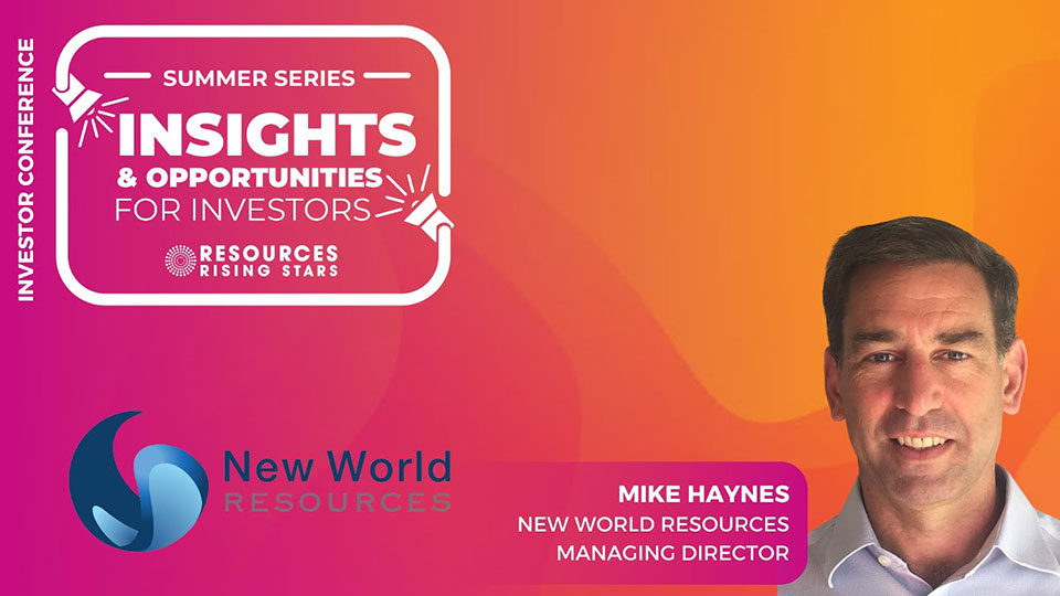 Mike Haynes Presenting at Resources Rising Stars – Summer Series