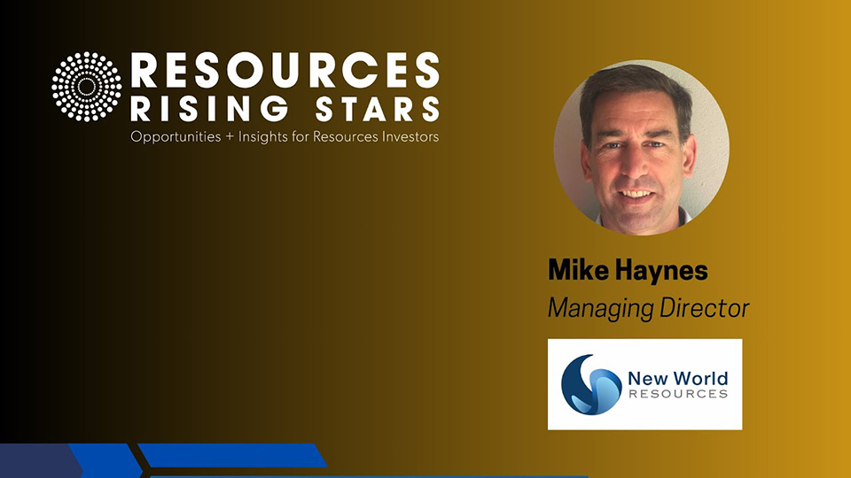 Mike Haynes Presenting at Resources Rising Stars – Twilight Series